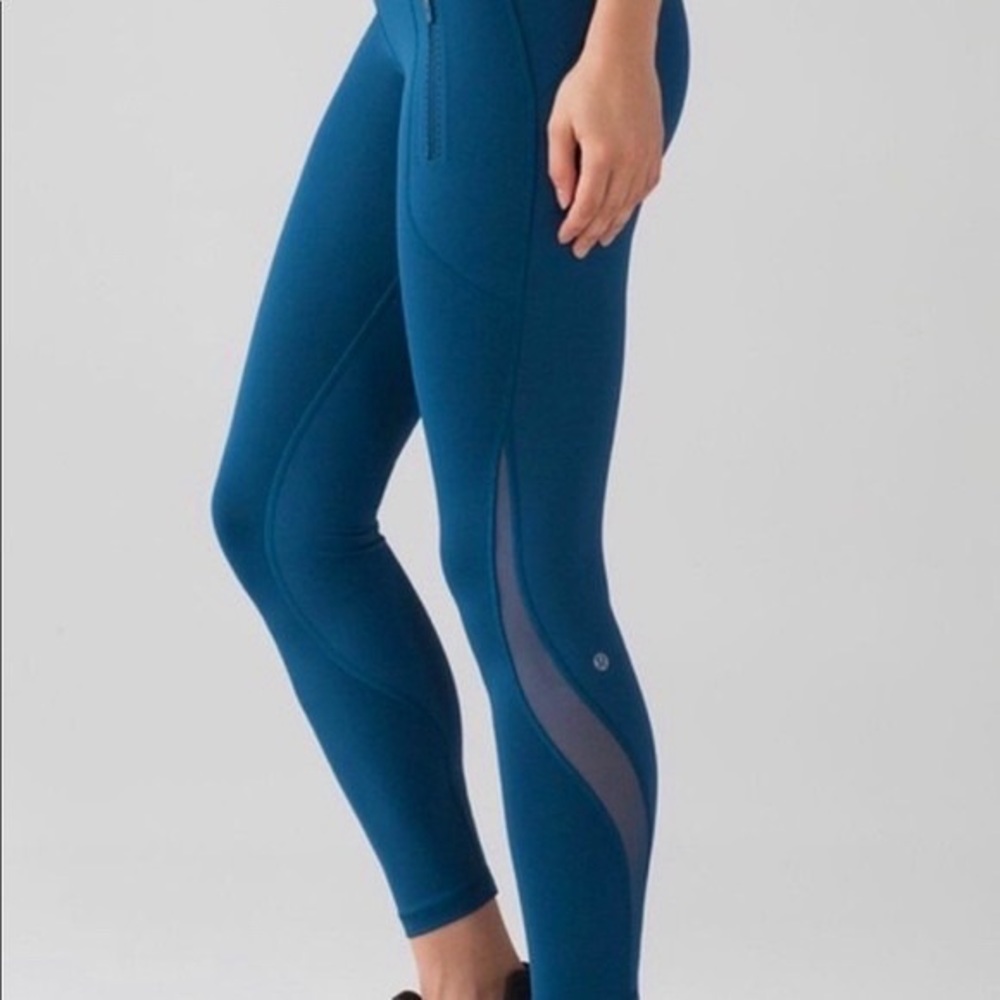 Lululemon Navy Blue Leggings Size 2